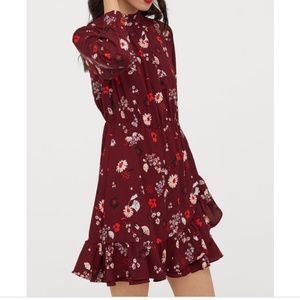 H&M brand new ruffle dress